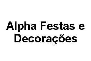 Alpha Festas e Decorações logo