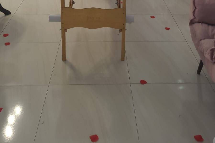 Sala para massagem relaxante