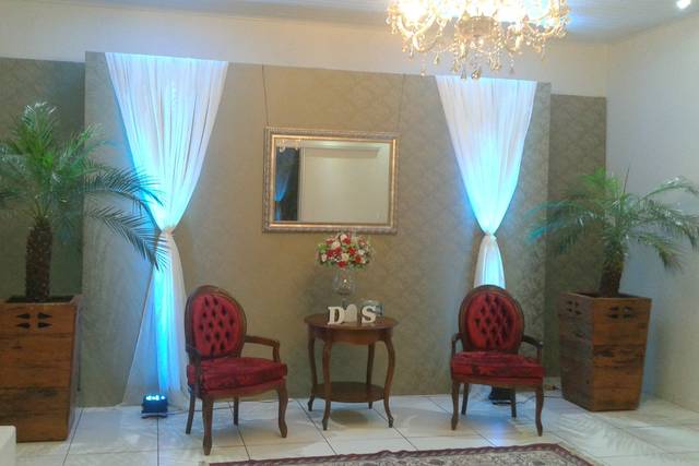 Hall decorado