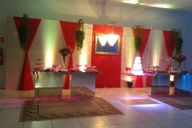 Cenario decorado