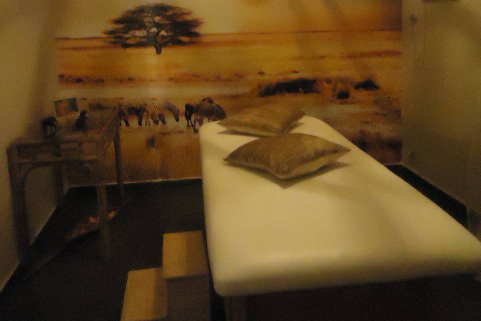 Sala de massoterapia