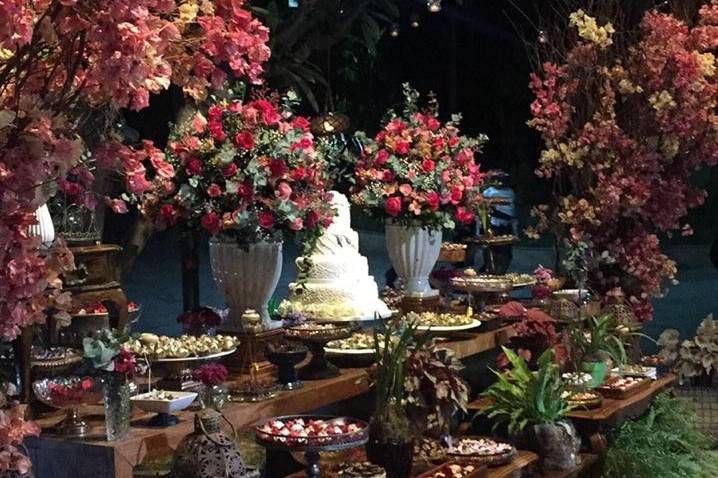 Decoração da festa