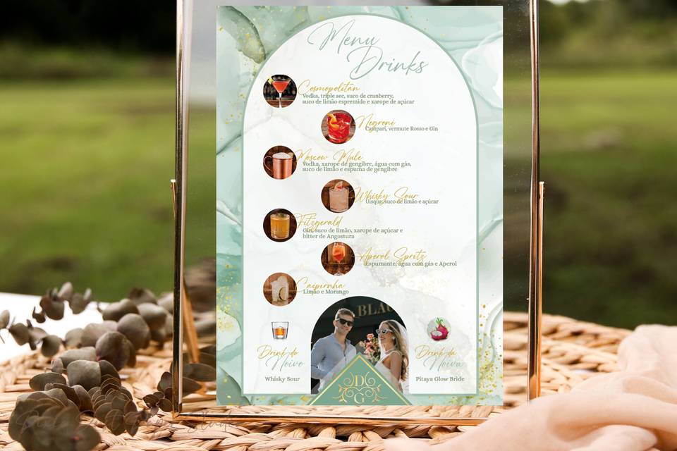 Menu de Drinks