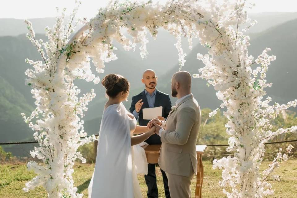 Casamento no Porto do Sol