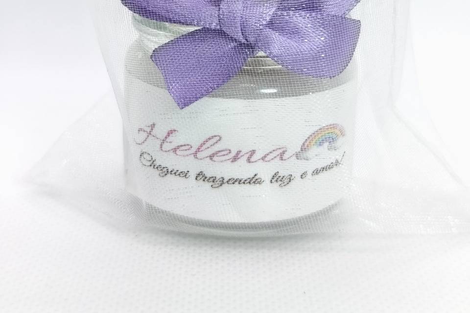 Vela rolha 30g organza