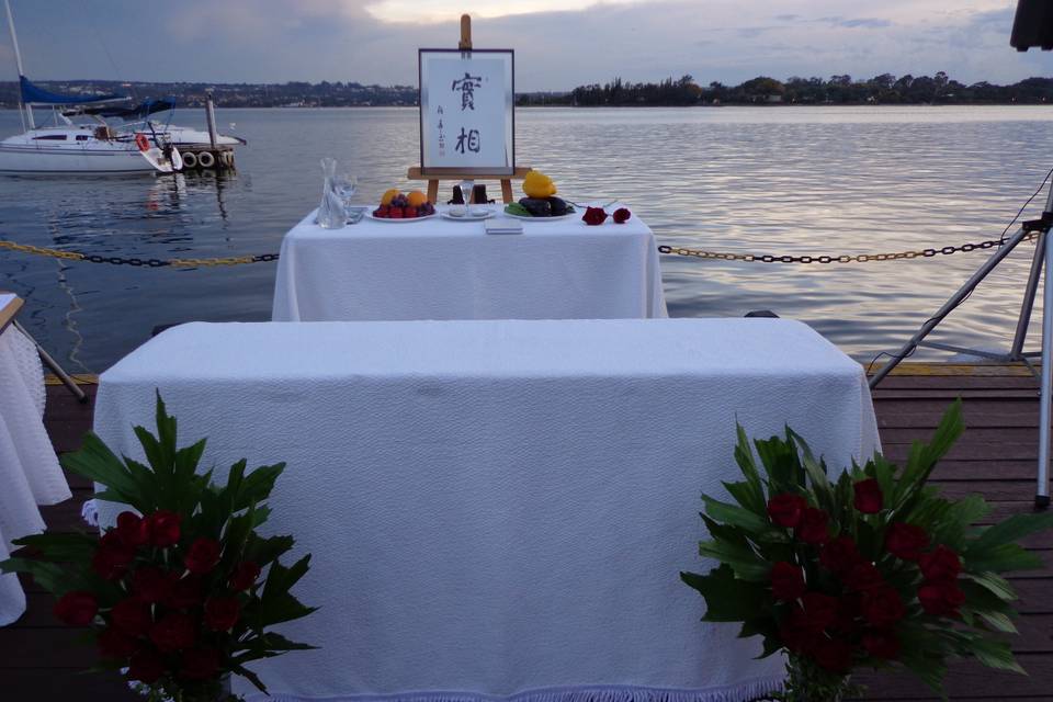 Altar ao anoitecer sni