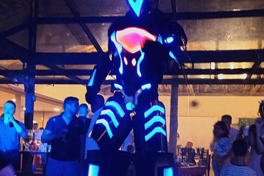 Robô de Led Megatron
