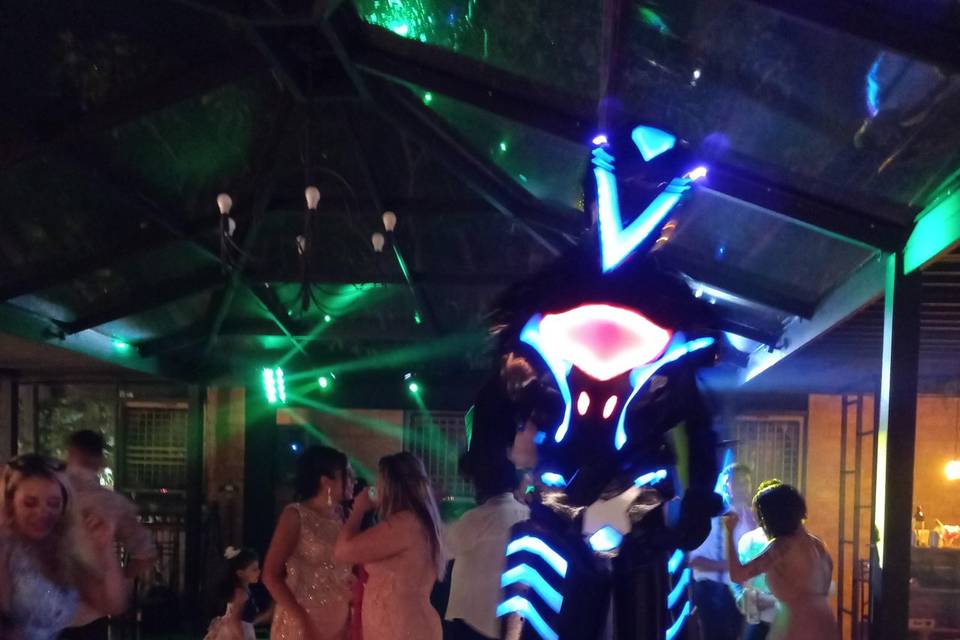 Robô de Led Megatron