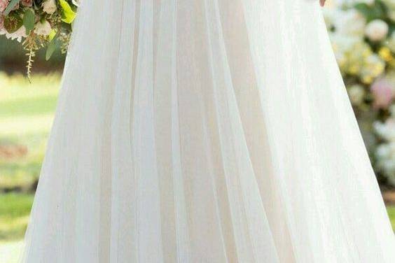 Vestido de noiva simples