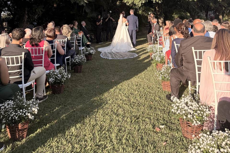 Casamento ao sol