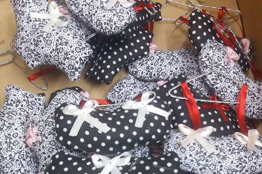Lembrancinha chá lingerie