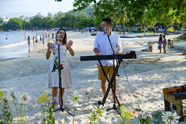 A Cimara adora uma praia!
