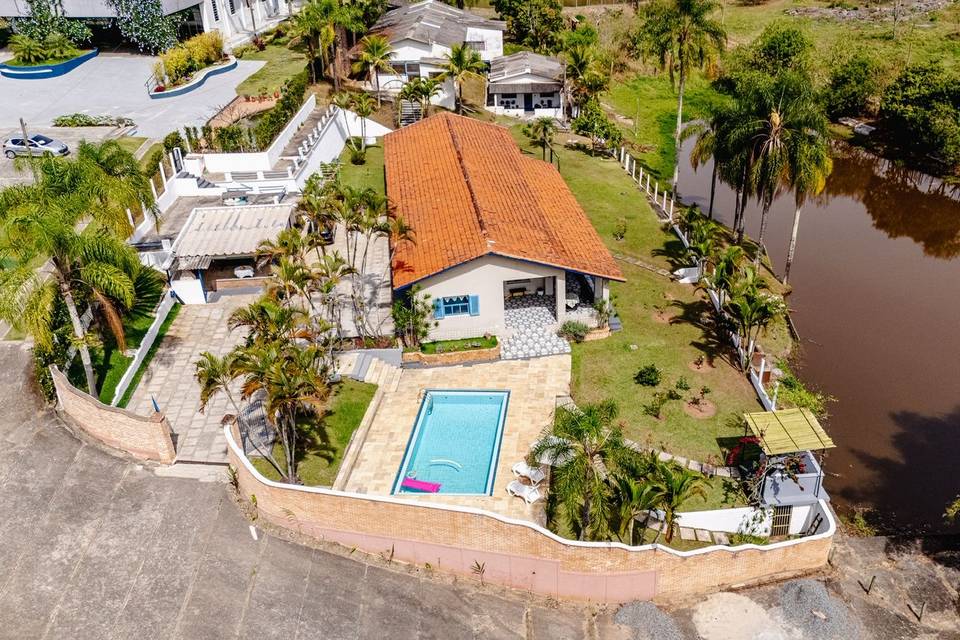 Vista aérea Casa Acuri