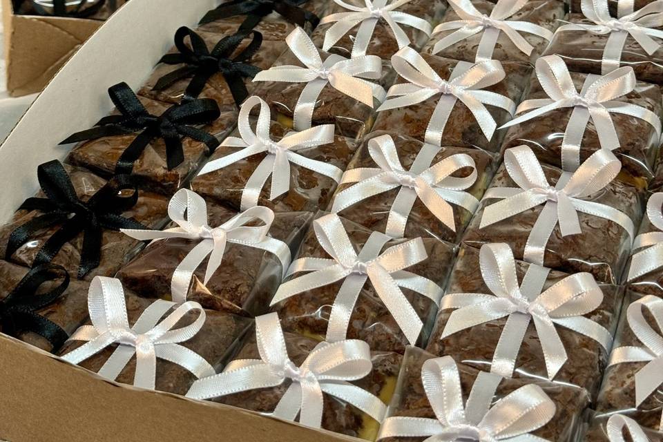 Brownie lembrança + fita BP