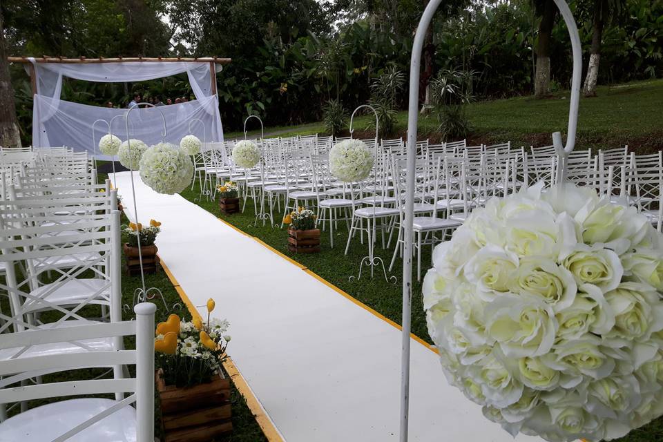 Casamento jardim