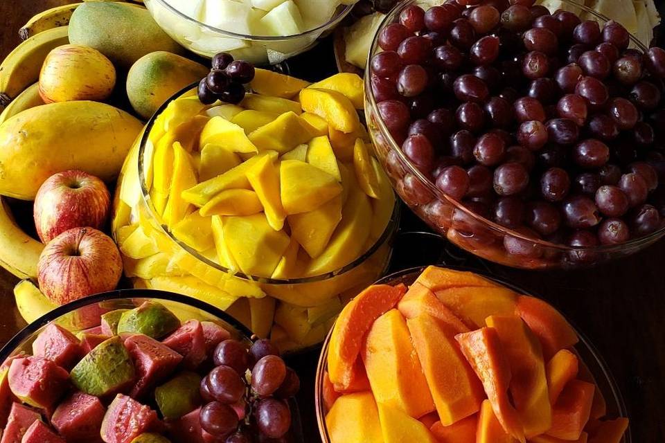 Mesa frutas bufe