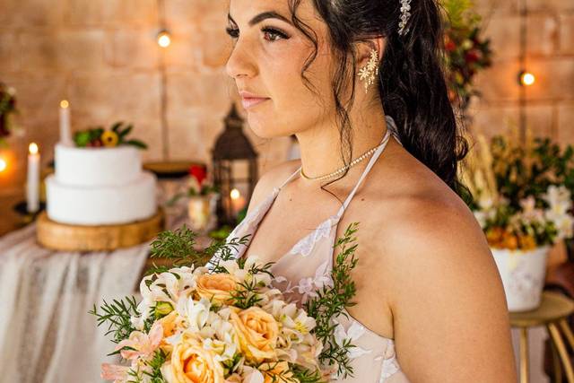 Penteado para casamento