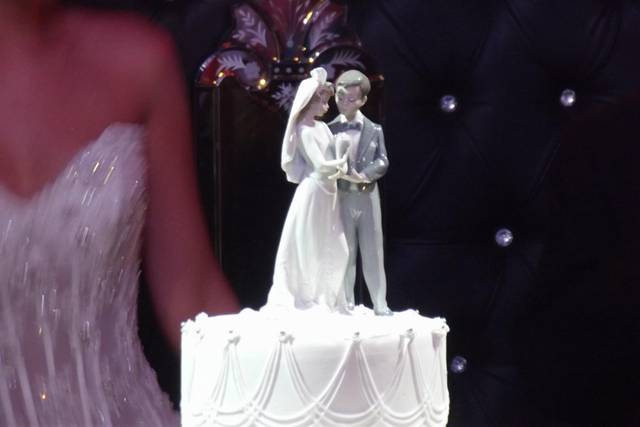 Topo de bolo Lladro