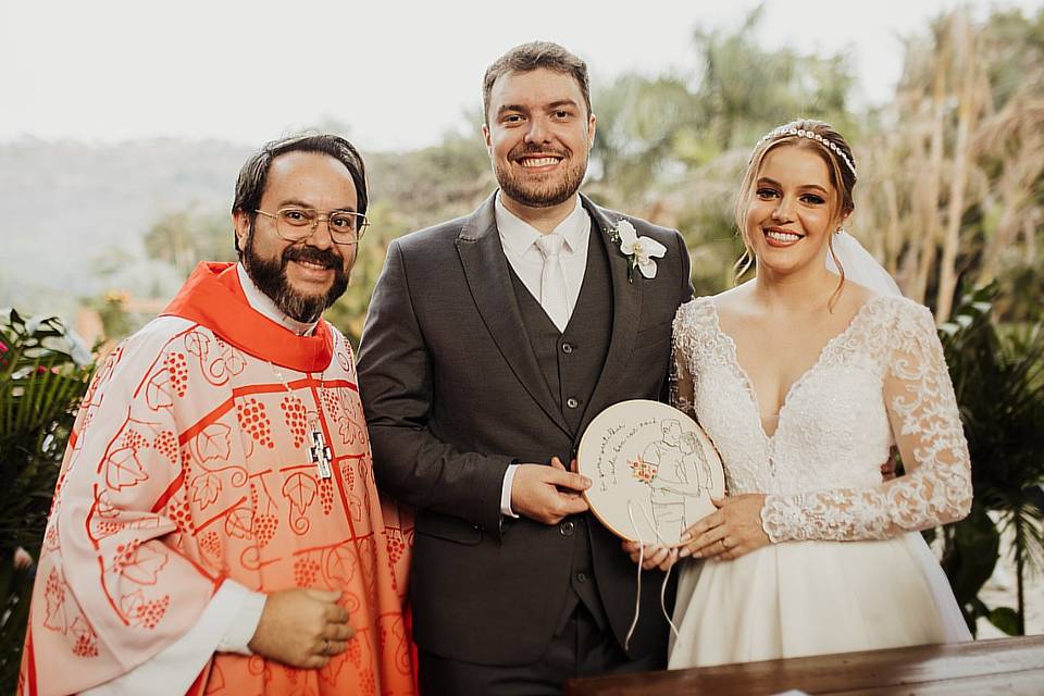 Viva os recém casados!