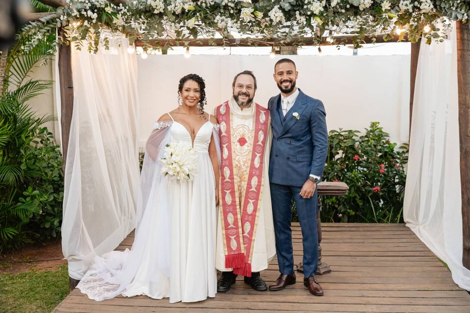 Nossos recém casados