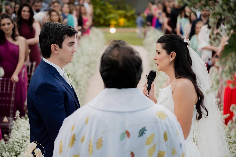 Votos da noiva