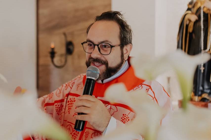 Padre entusiasmado!