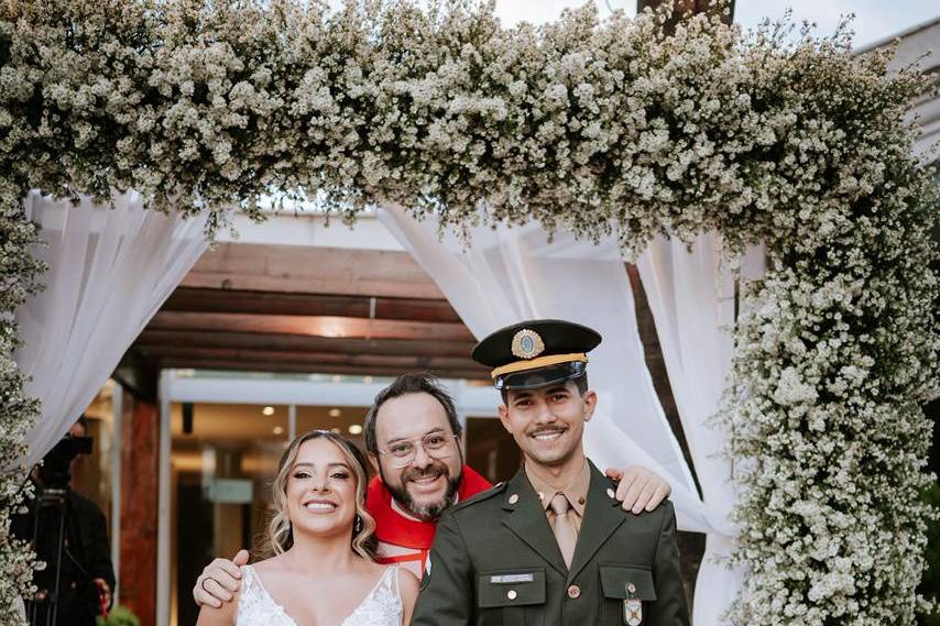 Viva os recém casados!