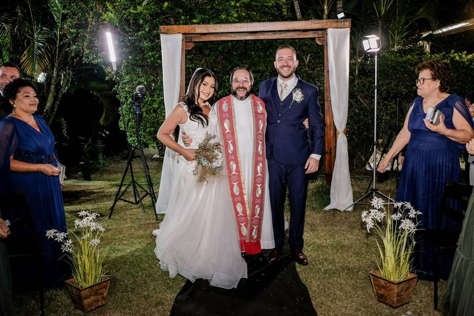 Viva os recém-casados!