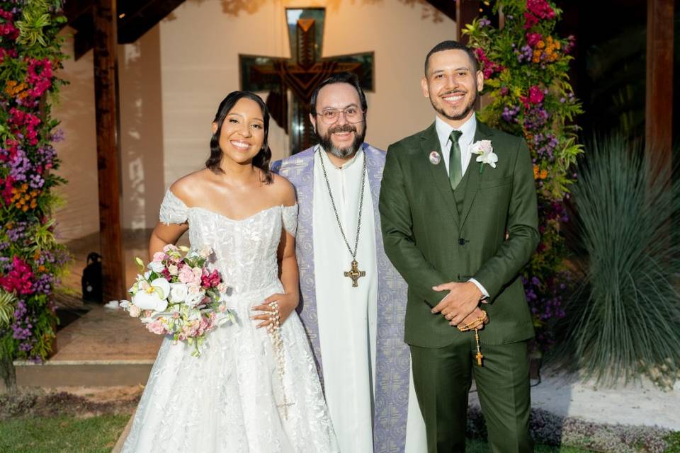 Viva os recém casados!