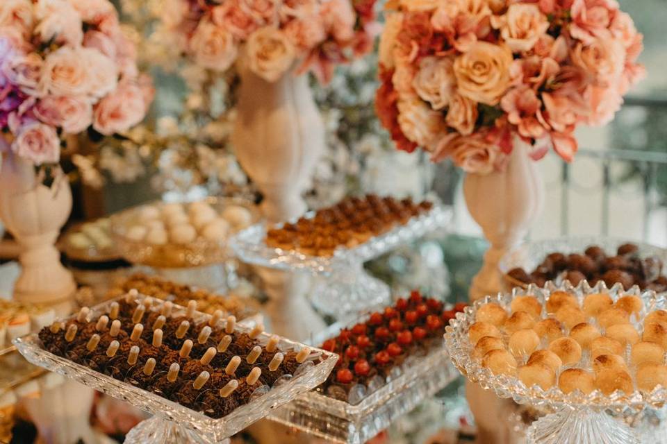 Doces finos para casamento