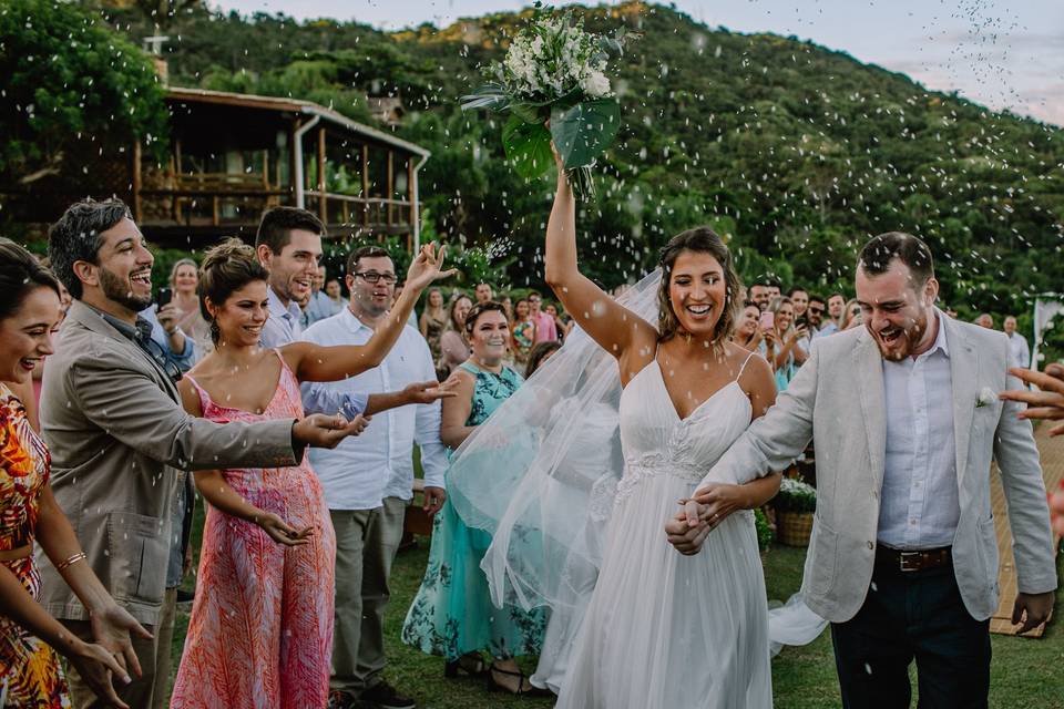 Casamento praia do rosa