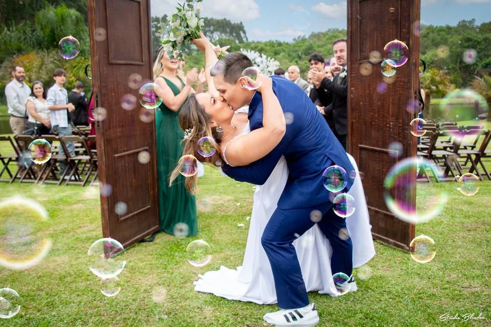 Casamento ao ar livre