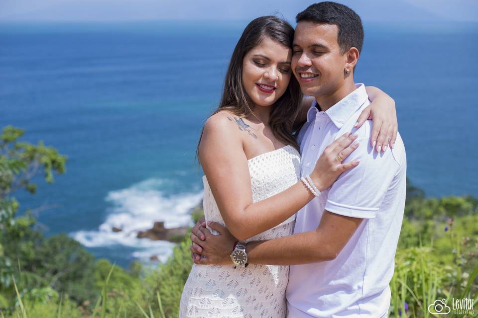 Pré-wedding na praia