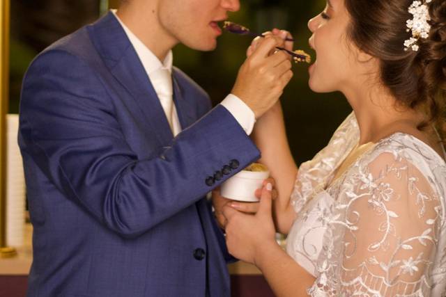 Açaí combina muito com casamen