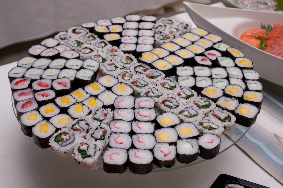 Sushi vegerariano