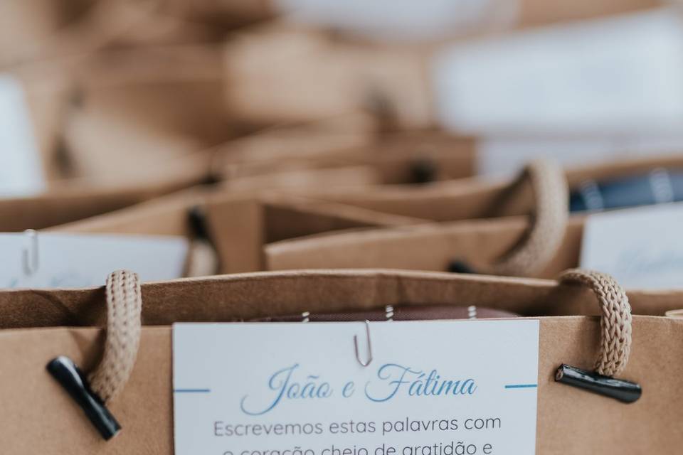 Cartão de agradecimento