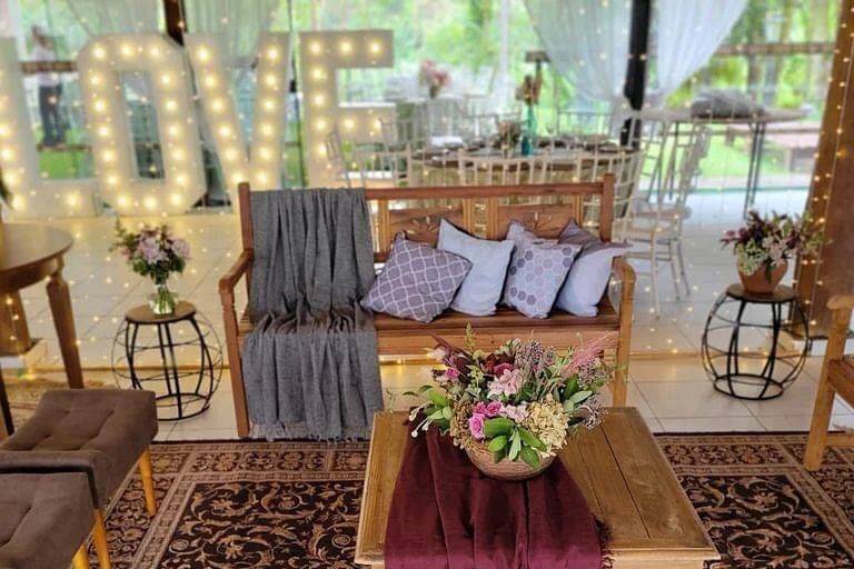 Interno decoração casamento