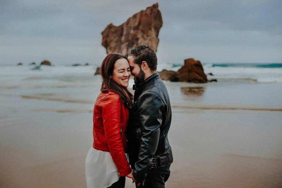 Pré casamento na praia