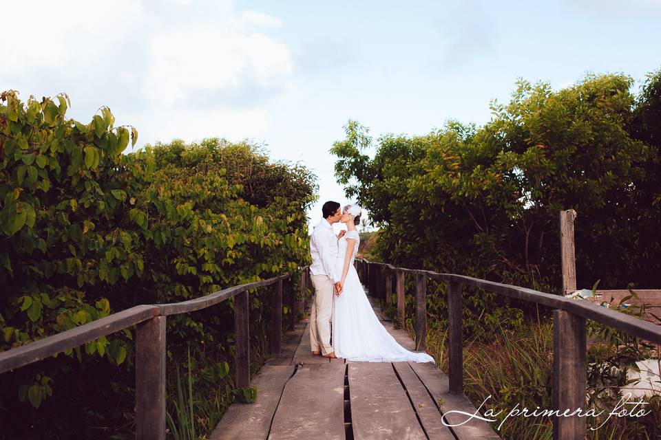 Mini wedding na praia