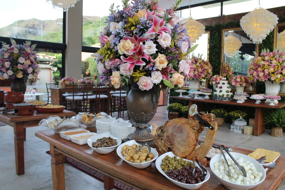 Mesa de antepastos