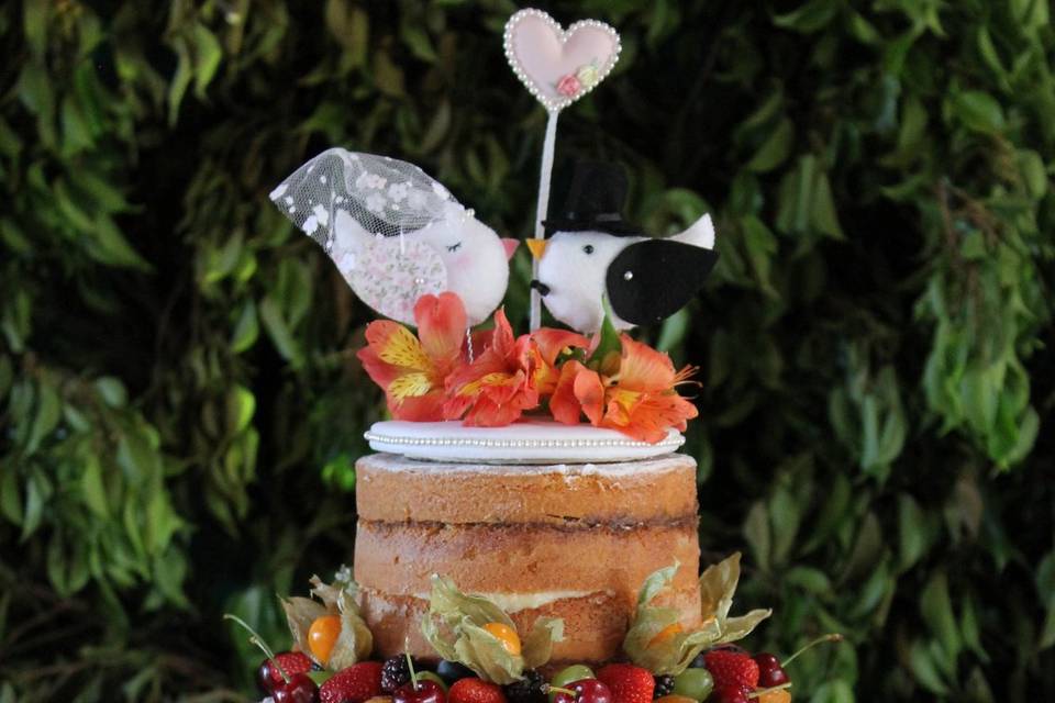 Bolo naked cake