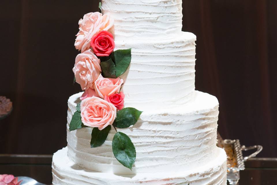 Vintage cake para casamento