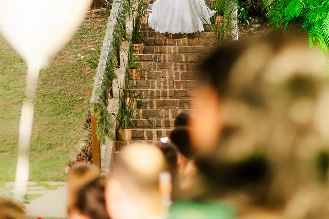Momento especial de casamento real