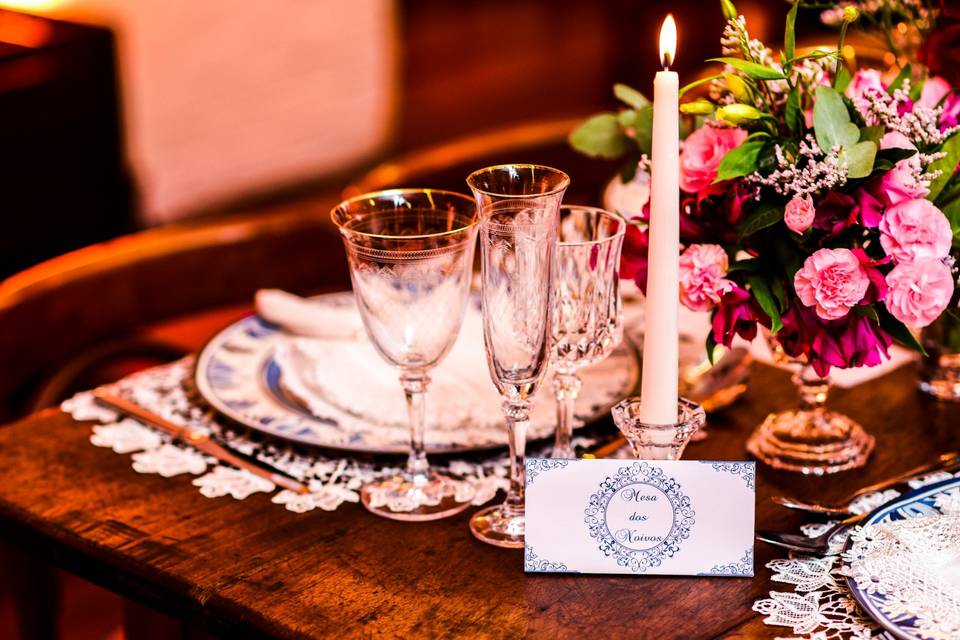 Detalhes de Mesa de Doces