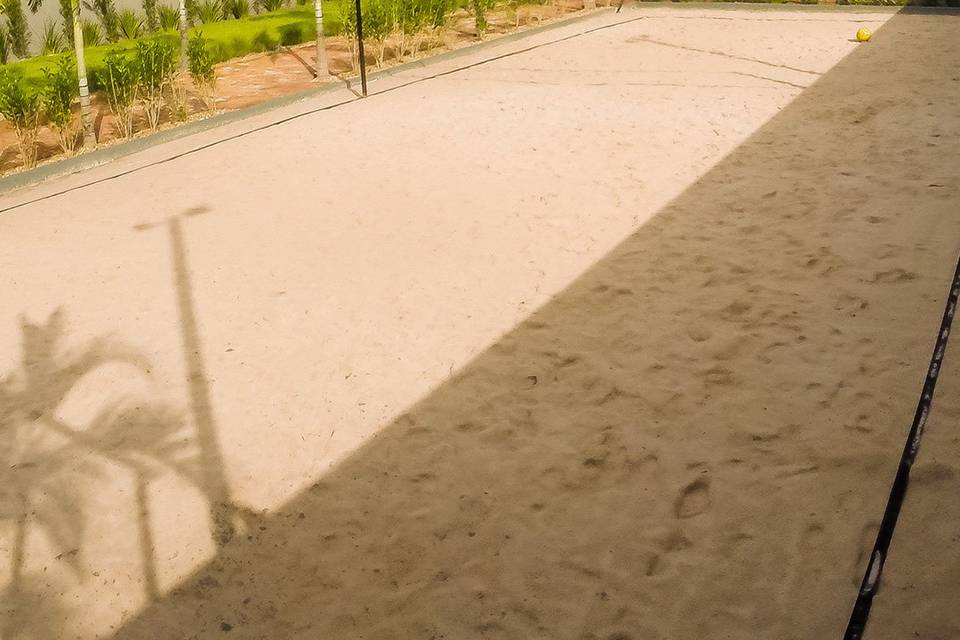 Quadra de vôlei de praia