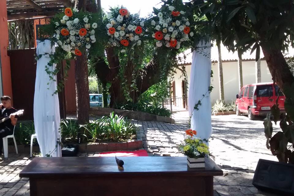 Portal de flores