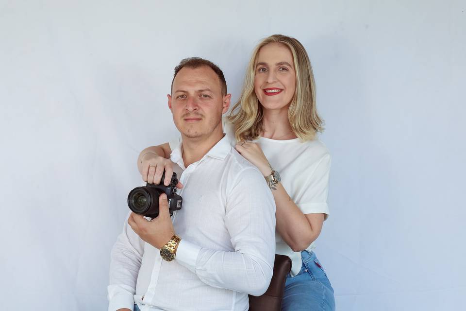 Larissa e Leonardo, fotógrafos