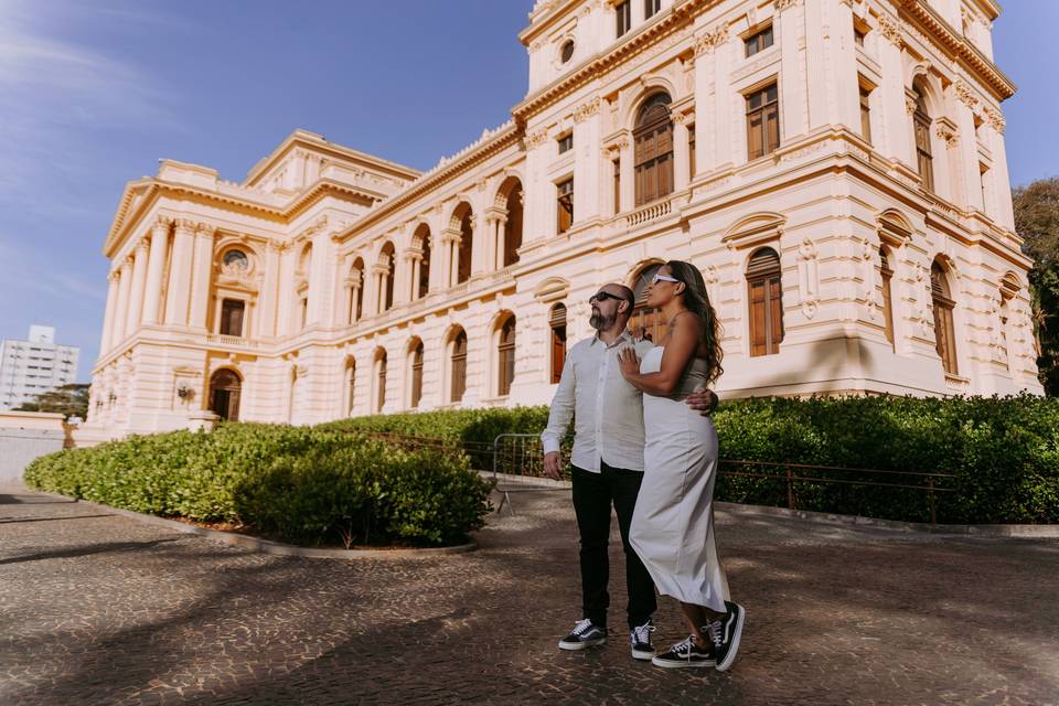 Pré-wedding- Museu do ipiranga