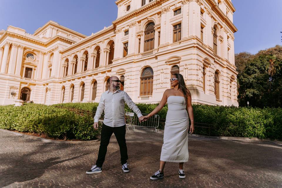 Pré-wedding- Museu do ipiranga