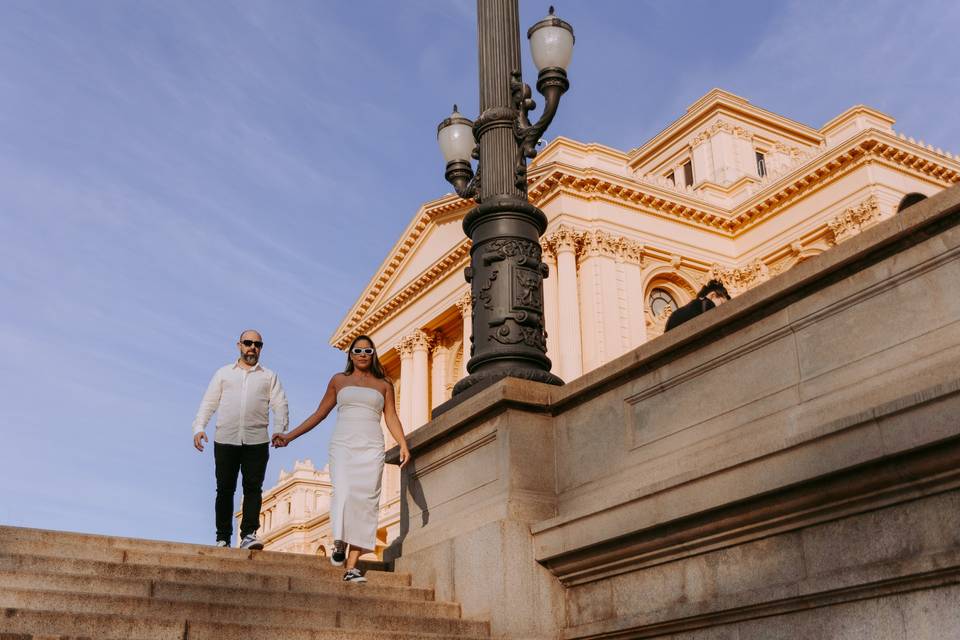 Pré-wedding- Museu do ipiranga